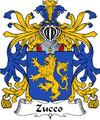 Zucco Italian Coat of Arms Print Zucco Italian Family Crest Print