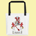 Your Dutch Coat of Arms Surname Double Sided Polyester Custom Tote Bag