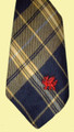 Morris Welsh Tartan Worsted Wool Straight Mens Neck Tie