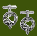 MacFadyen Clan Badge Stylish Pewter Clan Crest Cufflinks