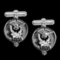 MacGill Clan Badge Sterling Silver Clan Crest Cufflinks