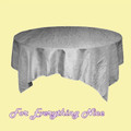 Silver Taffeta Crinkle Table Overlay Decorations 72 inches x 5 For Hire