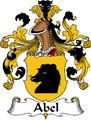 Abel German Coat of Arms Print Abel German Family Crest Print