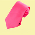 Hot Pink Formal Groomsmen Groom Wedding Narrow Mens Neck Tie