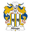Abiago Spanish Coat of Arms Large Print Abiago Spanish Family Crest