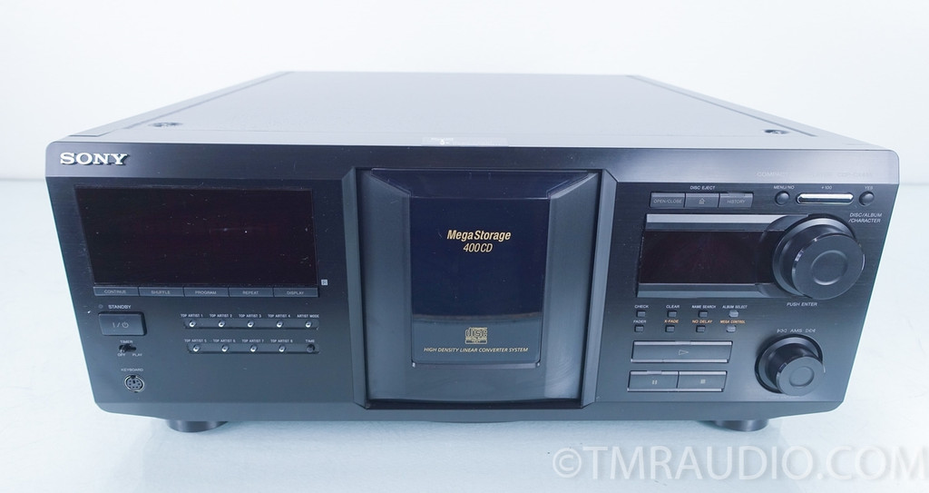 Sony CDPCX455 400 Disc CD Changer / Player / Jukebox The Music Room