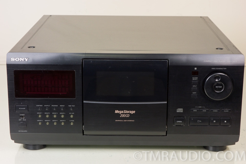 Sony CDPCX270 200 Disc CD Changer / Jukebox in Factory Box The Music