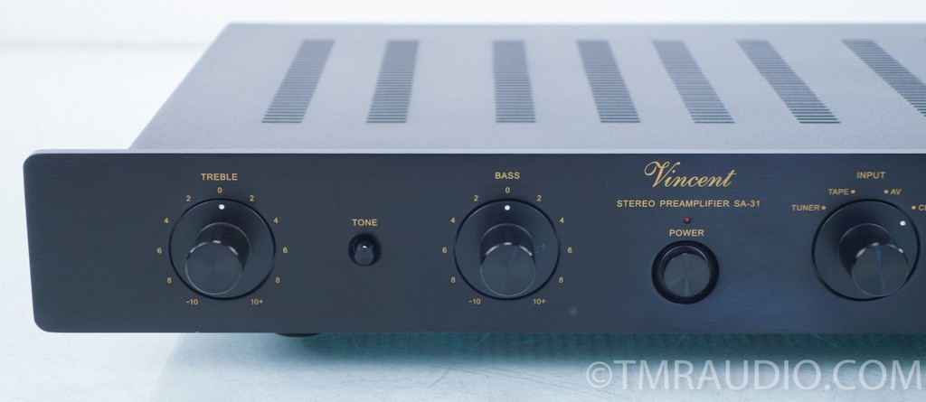 Vincent SA-31 Hybrid Stereo Preamplifier - The Music Room