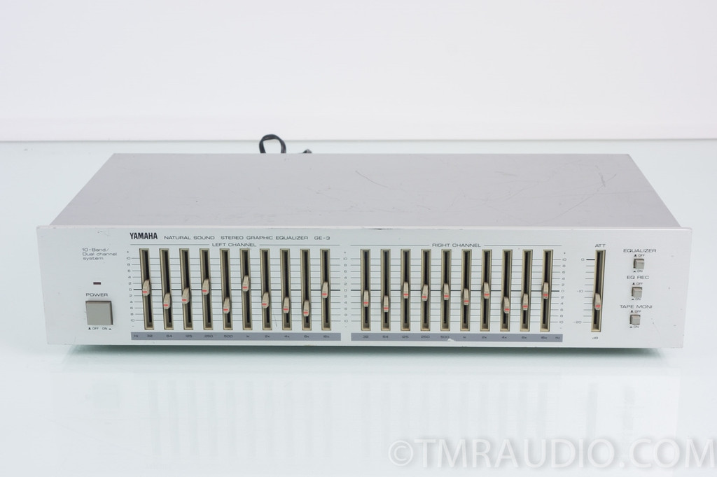 Yamaha GE3 Stereo Graphic Equalizer The Music Room