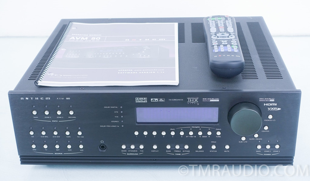Anthem AVM 50 Home Theater Preamplifier / Processor; THX Ultra 2; HDMI