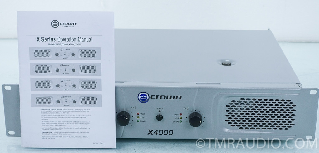 crown power amplifier