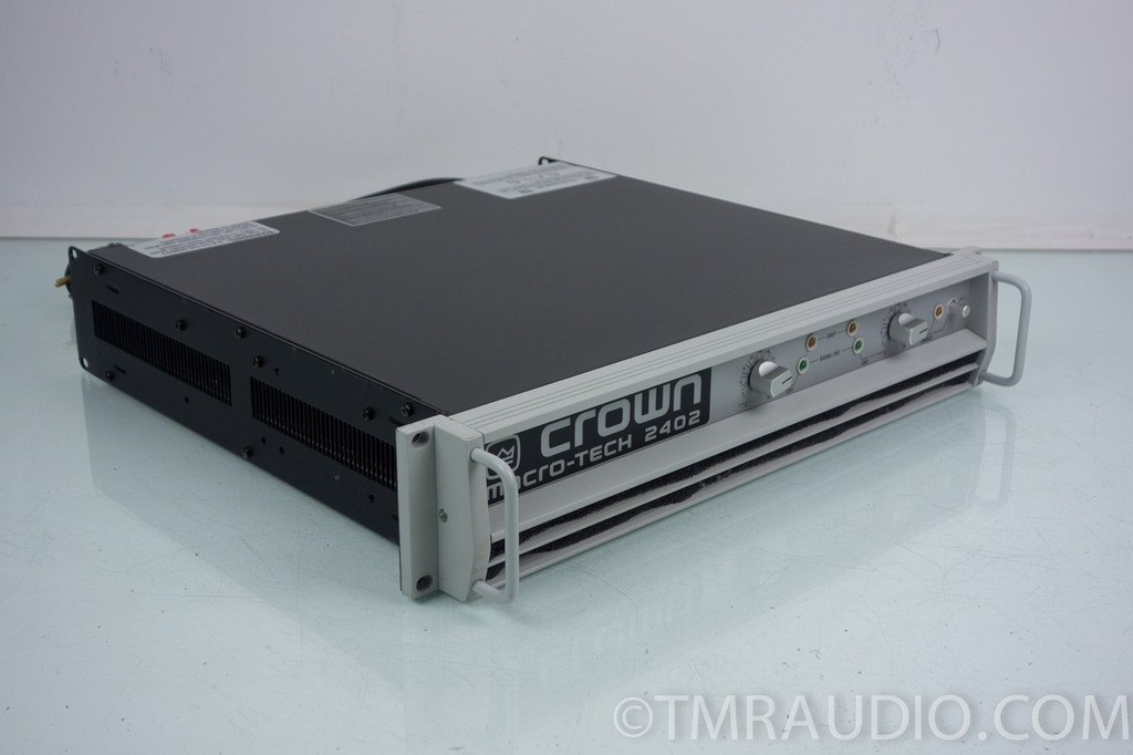 Crown Macro Tech MA 2402 Power Amplifier The Music Room Crown Macro Tech MA 2402 Power Amplifier The Music Room