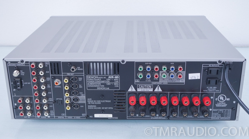 Denon AVR-485 6.1 Home Theater / Stereo Receiver - The Music Room