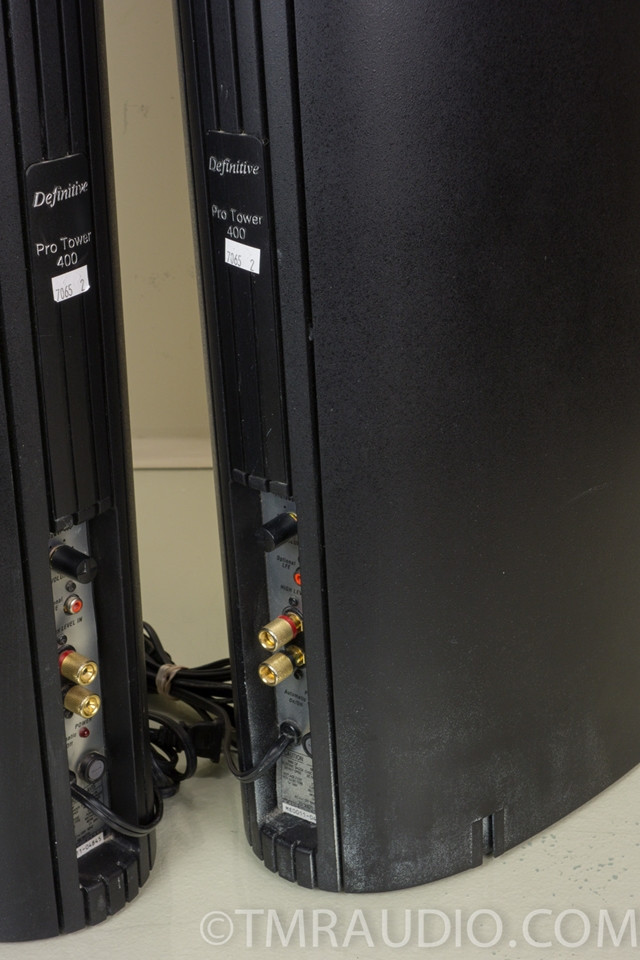 Definitive Technology Pro Tower 400 Floorstanding Speakers; Powered