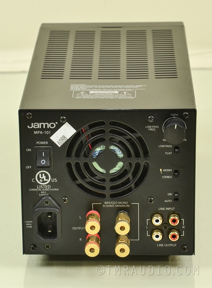 Jamo MPA201 Stereo / Mono / Subwoofer Amplifier; Lot of 3 Amps; ASIS The Music Room