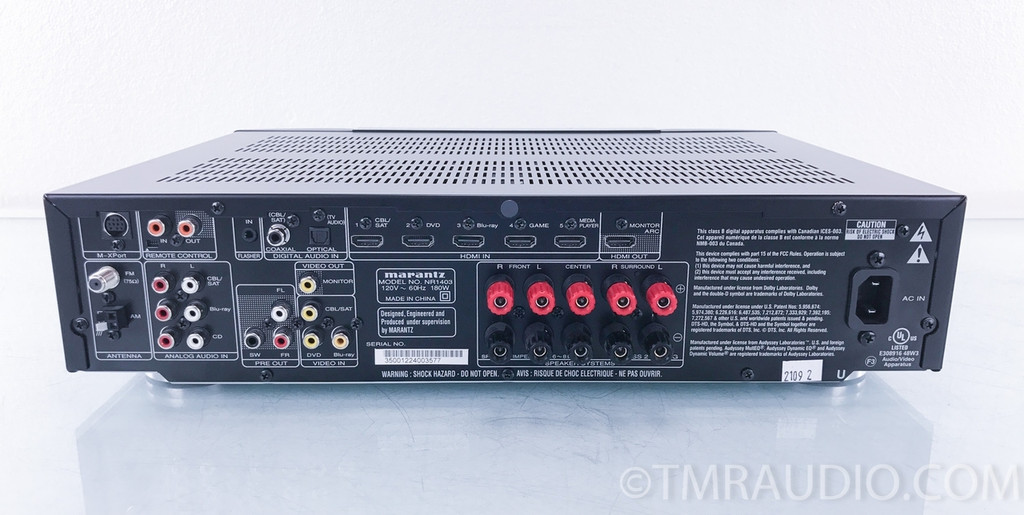 marantz nr1403 ics in the signal path