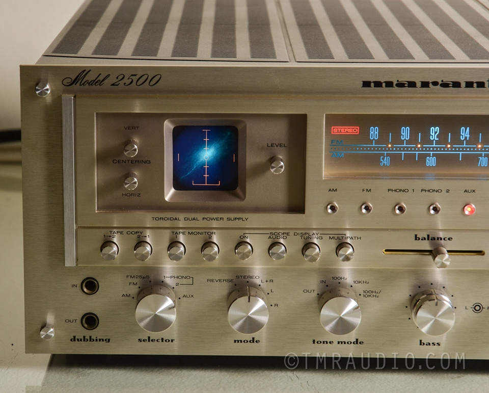 Marantz 2500 Vintage Flagship Stereo Receiver; Near Mint in Factory Box
