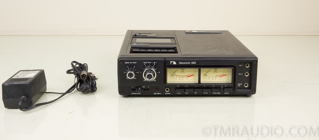 Nakamichi 550 Vintage Portable Stereo Cassette Deck / Tape Recorder ...