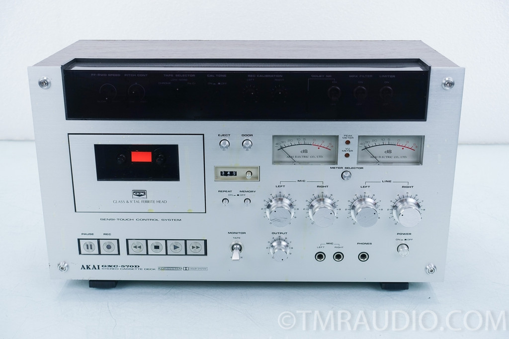 AKAI GXC-570D MK2 STEREO CASSETTE DECK IN OTTIMO STATO REVISIONATA SERVICED - Foto 2