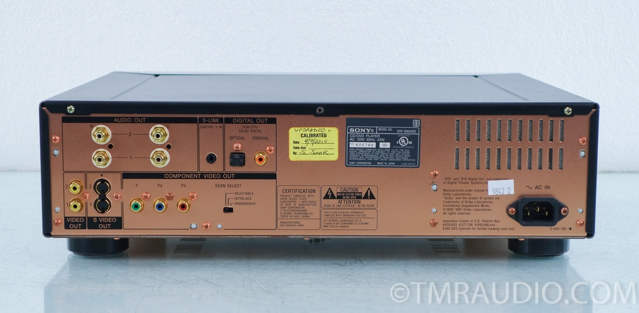 Sony DVP-S9000ES SACD/DVD Player
