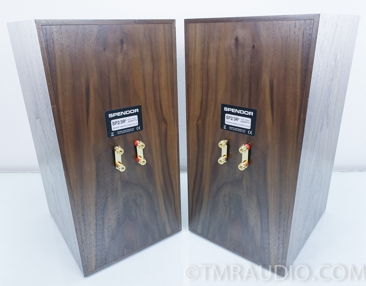Spendor SP2/3R2 Speakers in Factory Box; Rare Walnut Finish - The