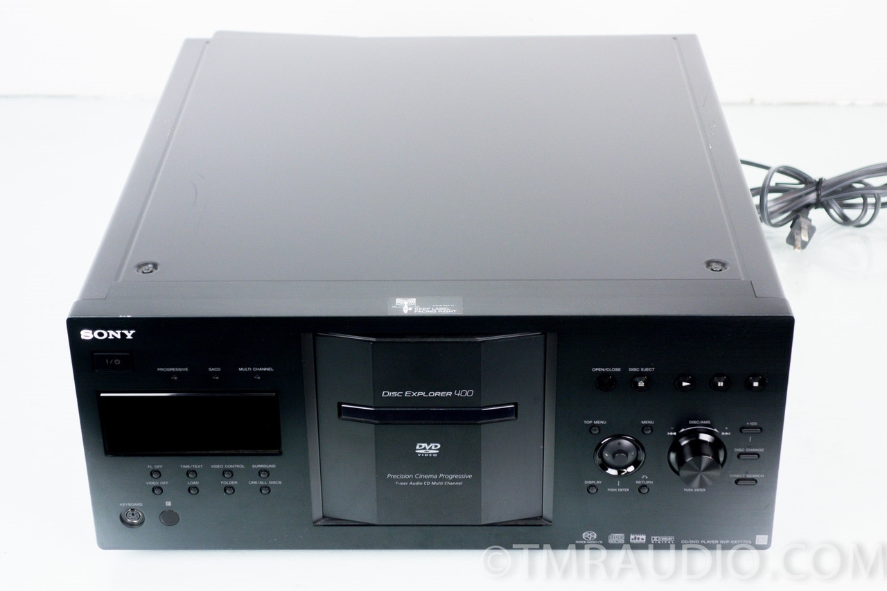 Sony DVP-CX777ES 400 Disc CD / SACD / DVD Changer / Player AS-IS