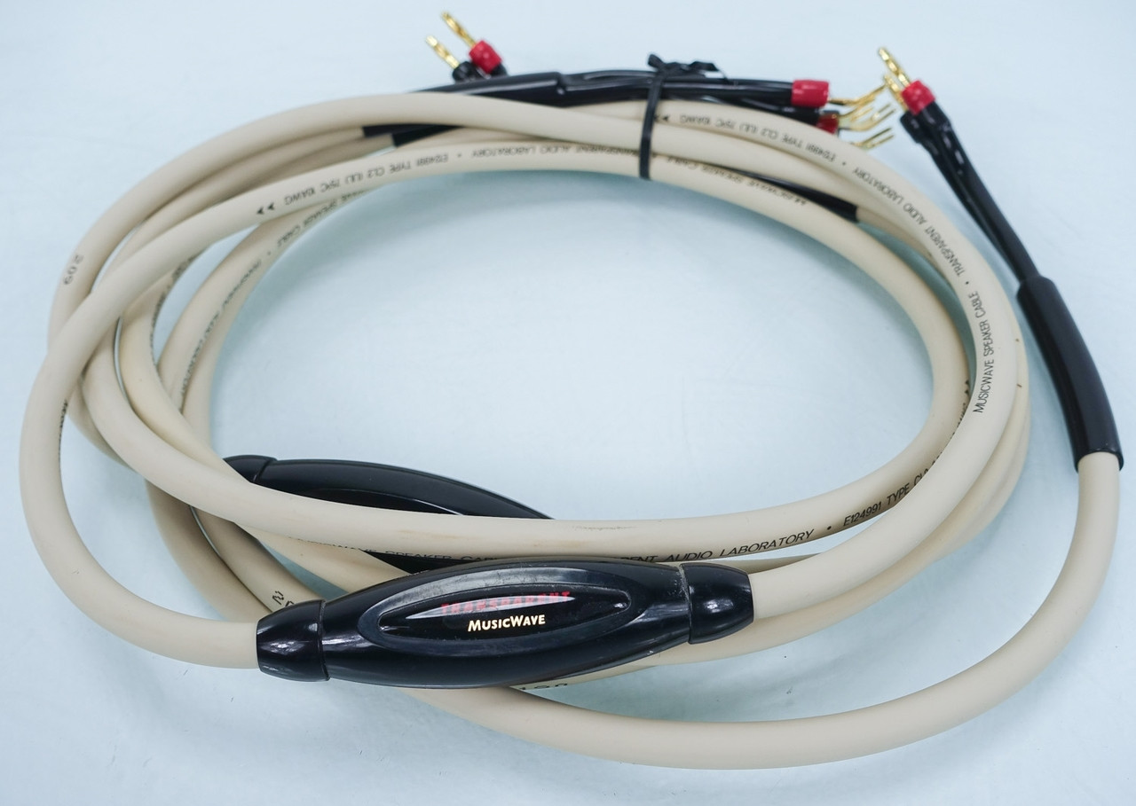 Transparent MusicWave Speaker Cables