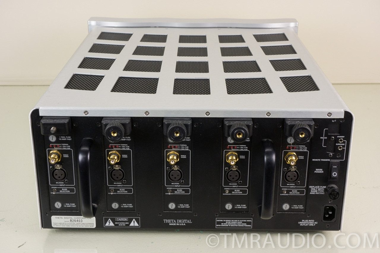 Theta Dreadnaught ii 5 Channel Power Amplifier; In Factory