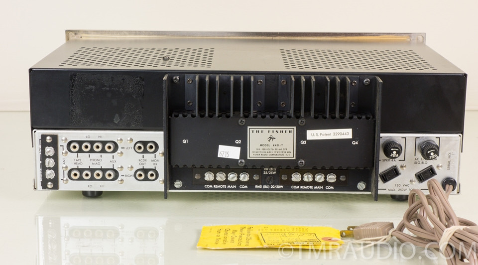 The Fisher 440 Vintage FM Stereo Receiver