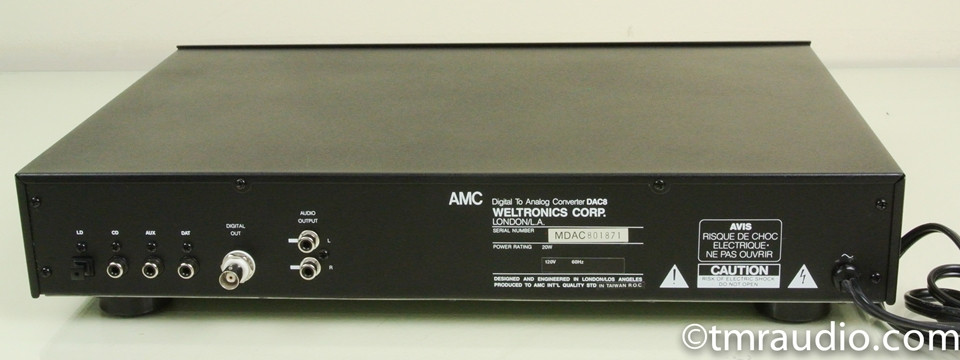 Weltronics AMC DAC8 D/A Converter in Factory Box - The Music Weltronics AMC DAC8 D/A Converter in Factory Box - The Music