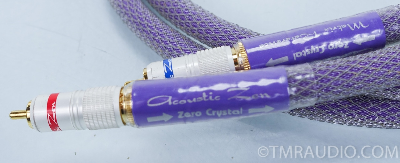 Acoustic Zen Zero Crystal Matrix Reference RCA Cables