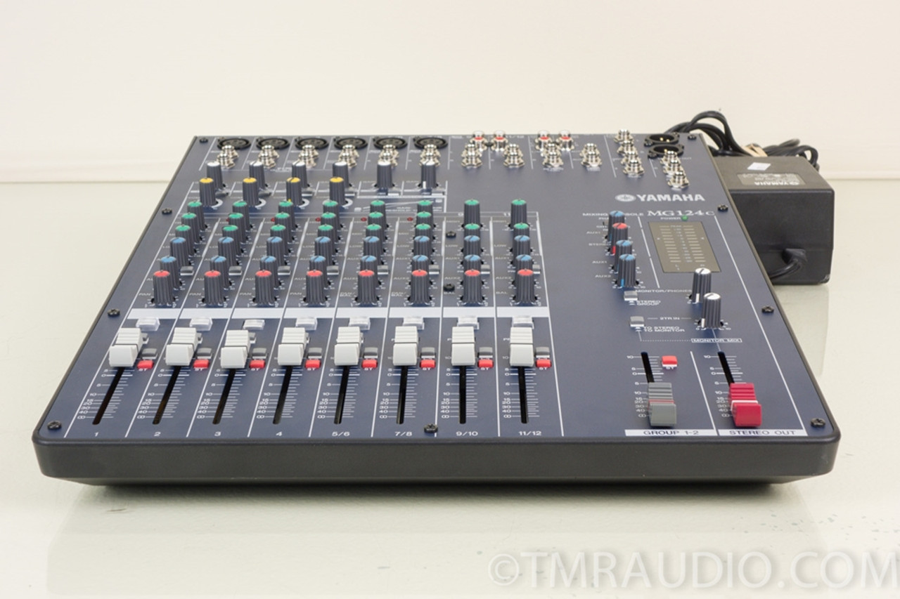 Yamaha MG124C 12 Input Stereo Mixer - The Music Room
