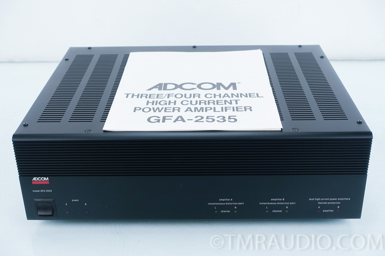 Adcom GFA-2535 Stereo Power Amplifier 1 - The Music Room