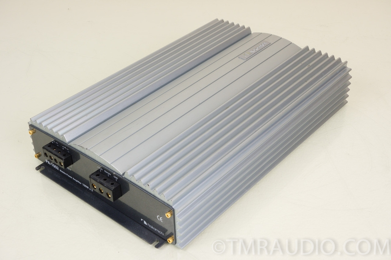 Nakamichi PA-1002 Mobile Power Amplifier 100Wx2 1