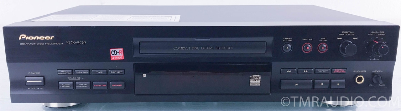Pioneer PDR-509 CD Player / CD-R Recorder (No Remote)