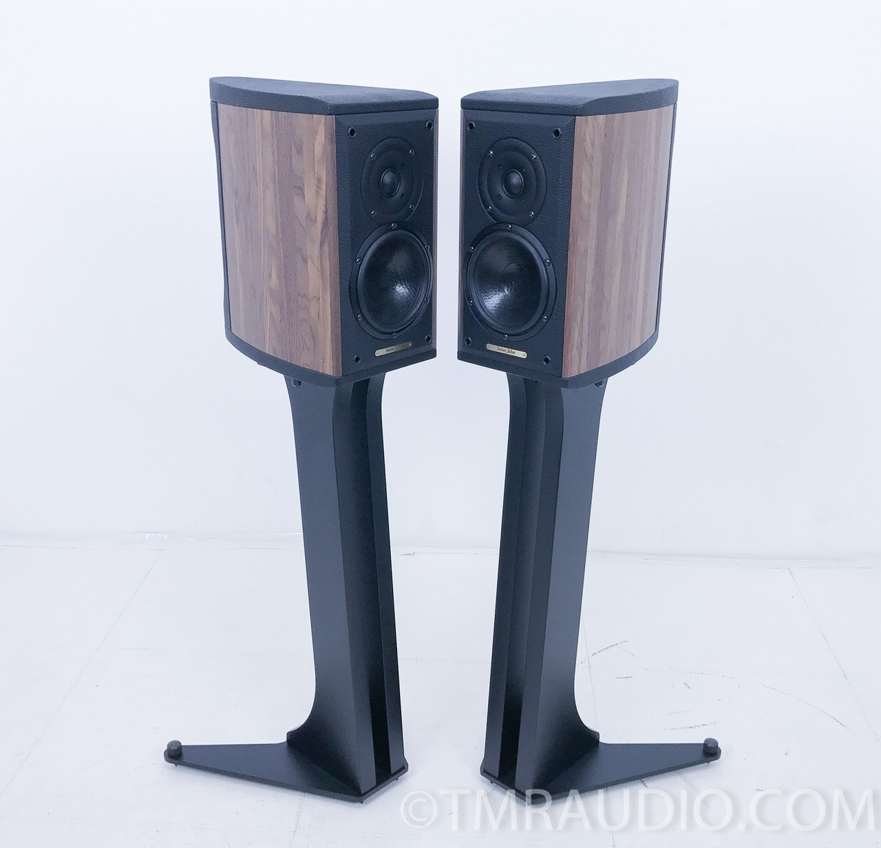 Sonus Faber Liuto Monitors Speakers w/Stands; Walnut Pair