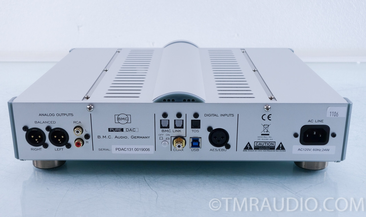 BMC PureDAC DAC & Headphone Amplifier; B.M.C. - The Music Room