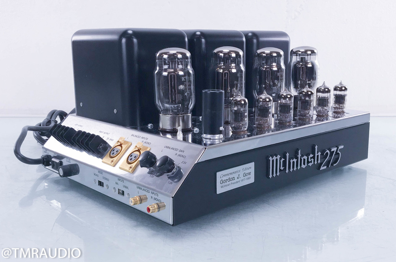◆McIntosh MC275 Gordon J. Gow m0a9847 McIntosh MC275 Stereo Tube Power Amplifier; Gordon Gow