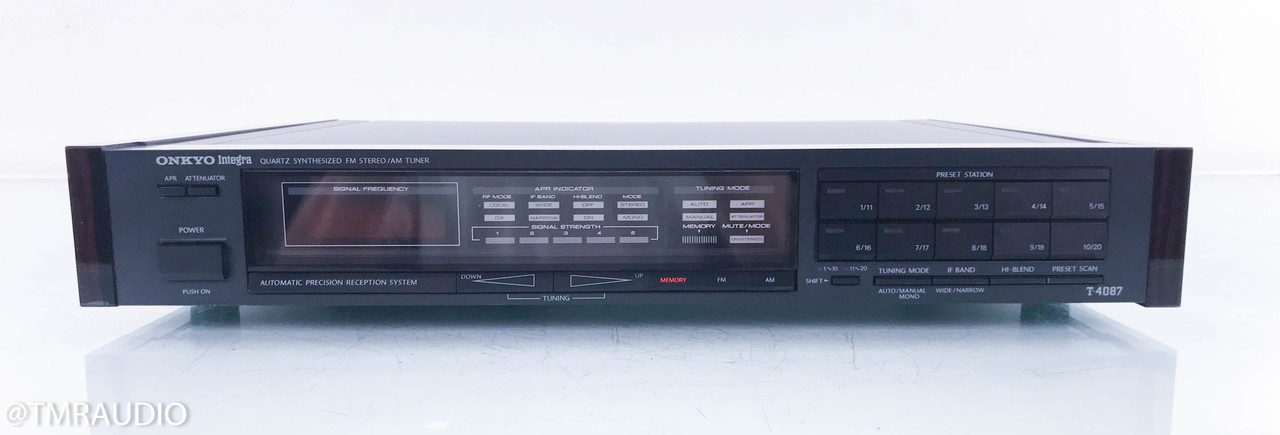 Onkyo T-4087 AM / FM Digital Tuner - The Music Room