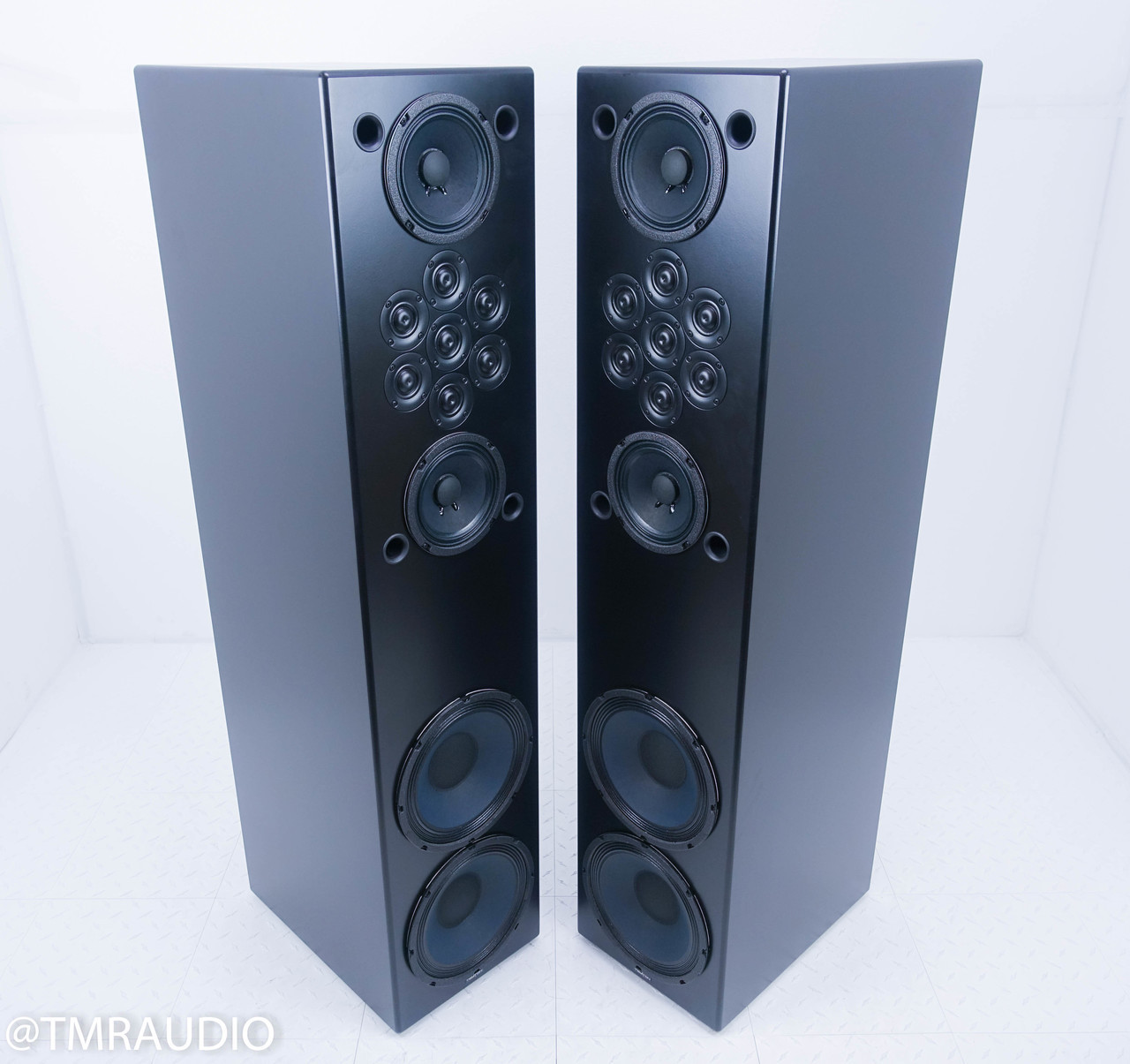 Tekton Design Double Impact Floorstanding Speakers; Upgraded Version; Black  Pair