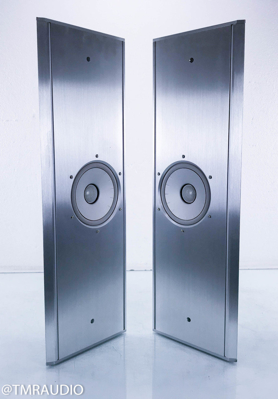 Thiel ViewPoint Flat-Panel Wall Mount Speakers; Aluminum Pair