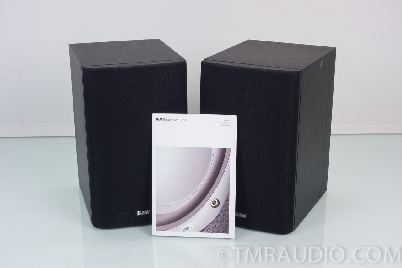 B&W DM600 S3 シリアル連番 B&W DM600 S3 Bookshelf Speakers; Bowers & Wilkins - The