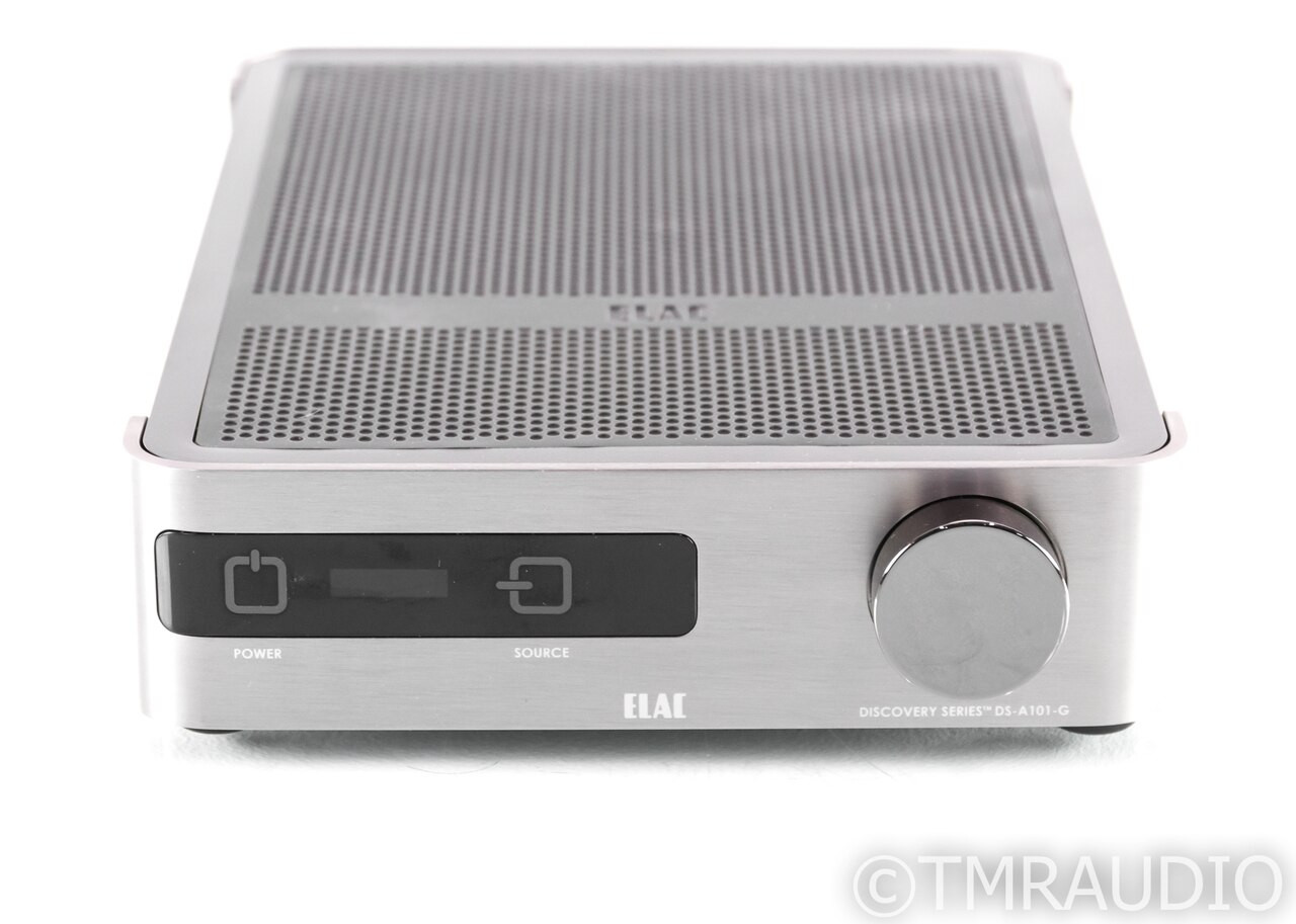 ELAC DS-A101-G プリメインアンプ シルバー Amazon.com: ELAC Discovery Series WiFi Streaming Integrated Amp