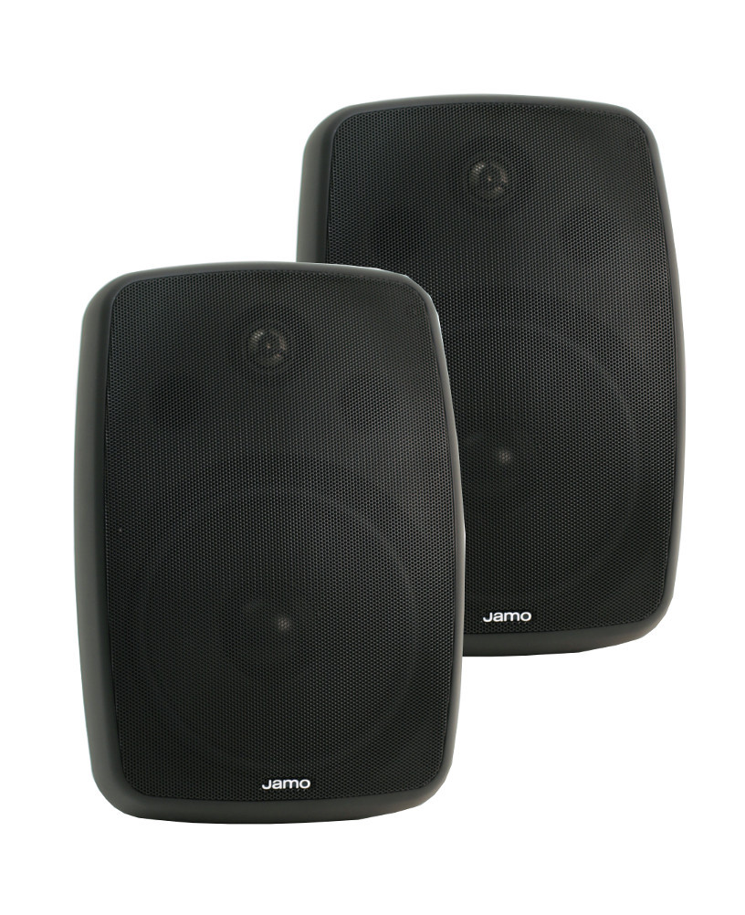 Jamo I/O 1A2 Outdoor Speakers; Black Pair (New/box damage) The - Main Image