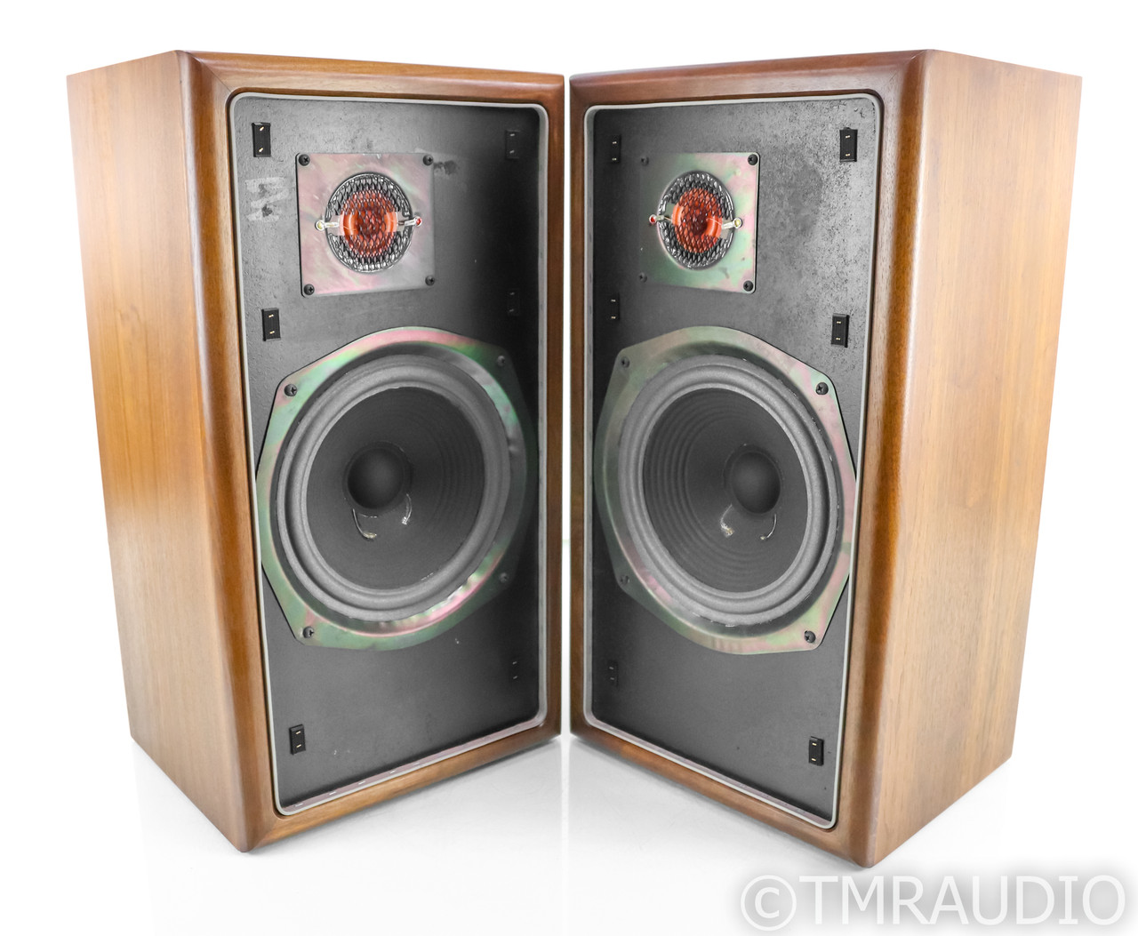 Advent New Large Vintage Speakers; NLA; A3; Bullnose Walnut Pair; Original Boxes