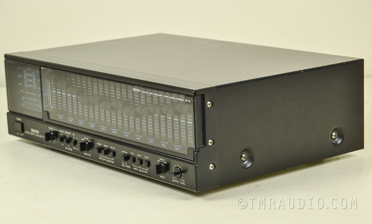 Denon DE70 Graphic Equalizer The Music Room