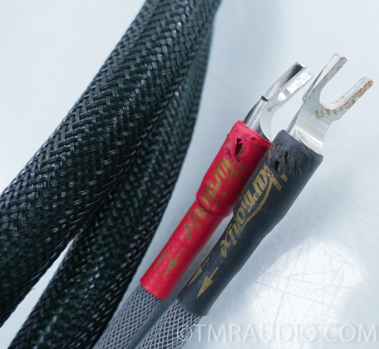 Harmonix HS101-SLC Single Speaker Cable; 3m; Spades - The