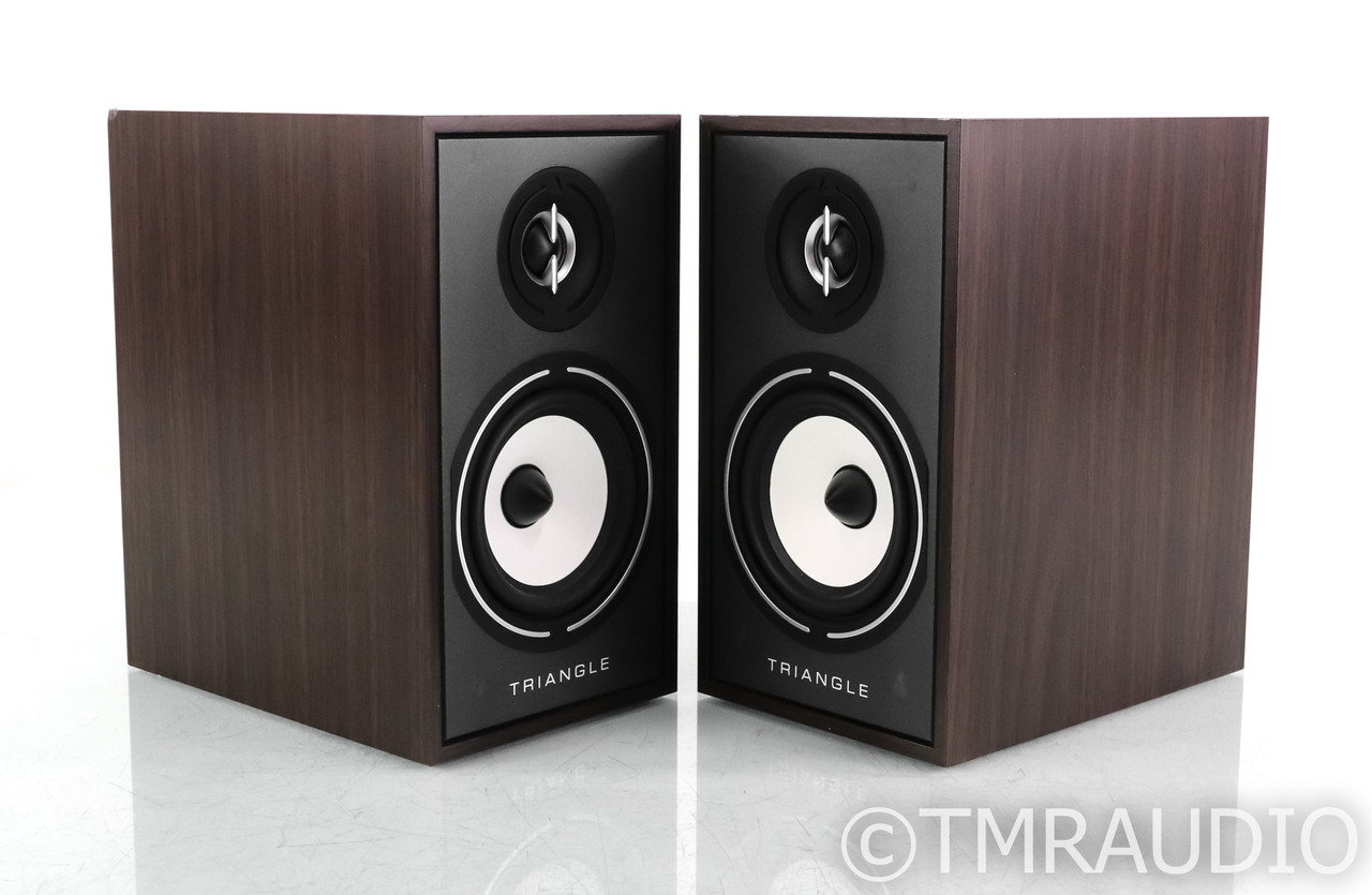 Triangle Borea BR02 Bookshelf Speakers; BR-02; Walnut Pair