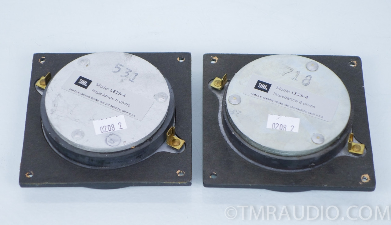 JBL LE25-4 tweeter Pair; fits JBL L36 L26 Vintage Speakers