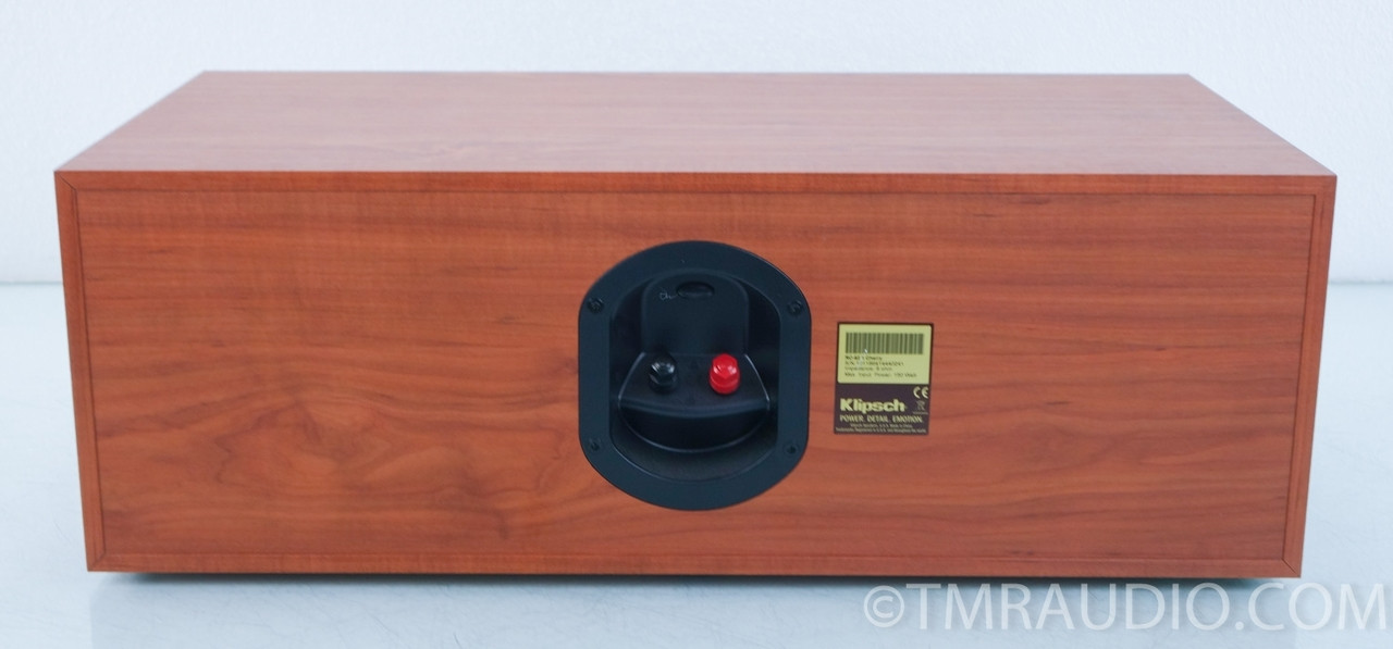 Klipsch RC-62 II Center Channel Speaker; Cherry - The Music Room